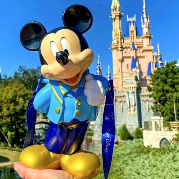 ✨ Disney Mickey Mouse 50th Anniversary Celebration Popcorn Bucket ✨ - Picture 1 of 14